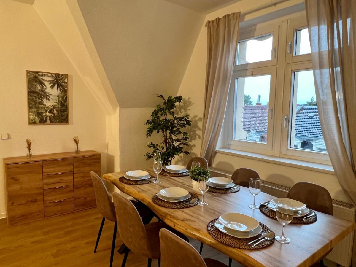 Stilvolles Apartment Im Zentrum Zittau Luaran gambar