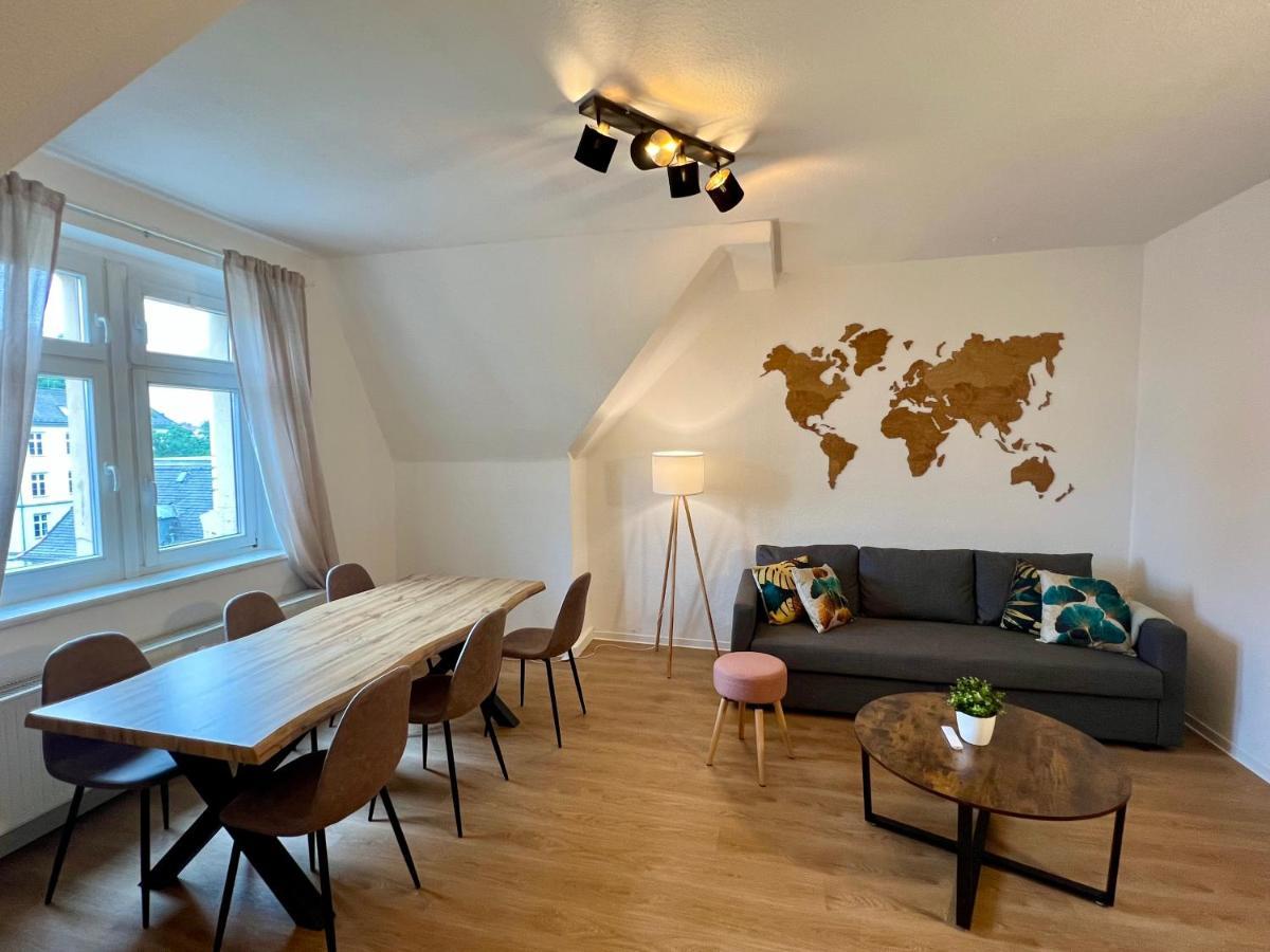 Stilvolles Apartment Im Zentrum Zittau Luaran gambar